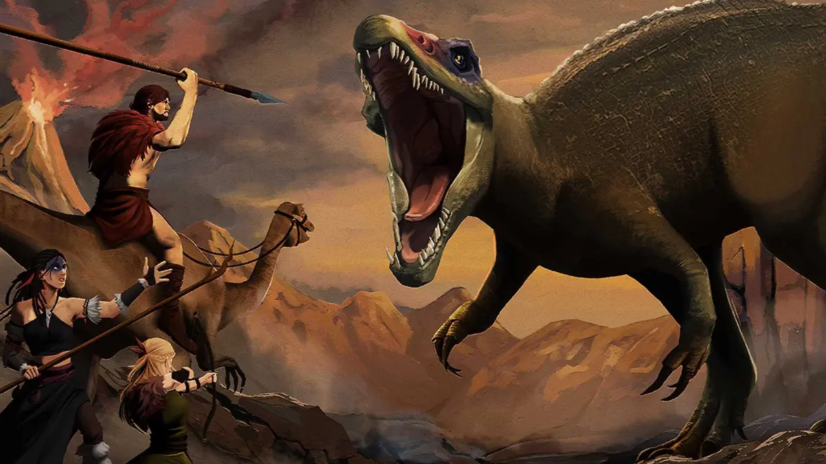 Scourge of the Reptiles key art