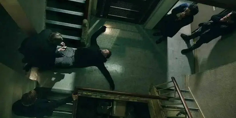 Jed Moody lying dead on the floor in Slow Horses season 1