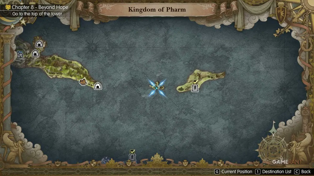 King Gil Snapper and Metal Gigantuar Island in FF Resonance