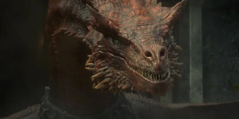Dreamfyre dragon in House of the Dragon