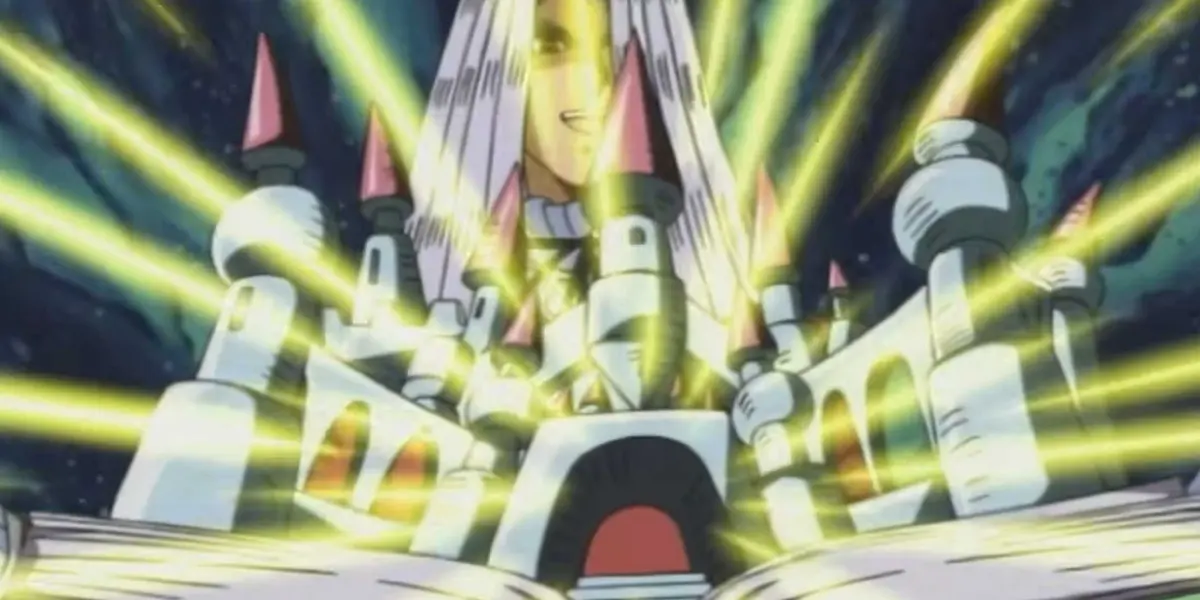 Pegasus uses his Toon World card