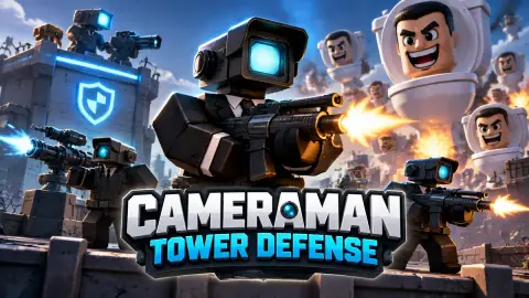 Cameraman Tower Defense: как активировать коды в Roblox