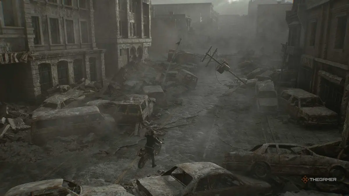 A player finding all Mr Raccoon statues in Resident Evil Requiem.