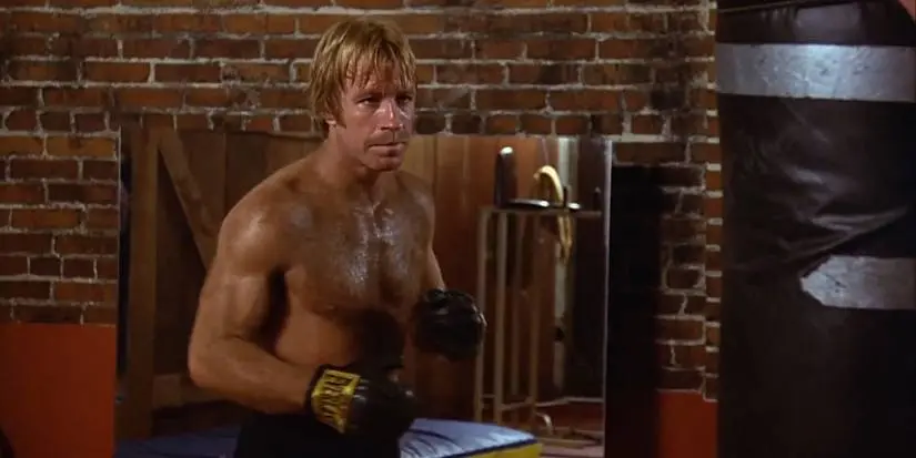 Chuck Norris in The Octagon