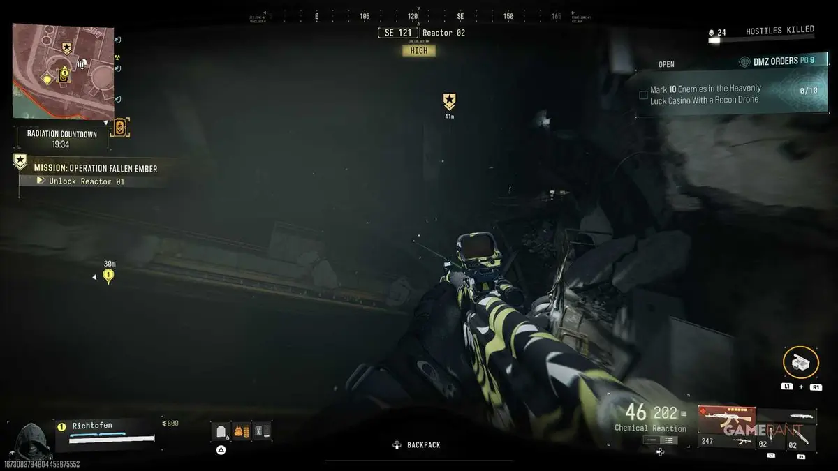 How to Open Irradiated Containers in MW4 DMZ (3)