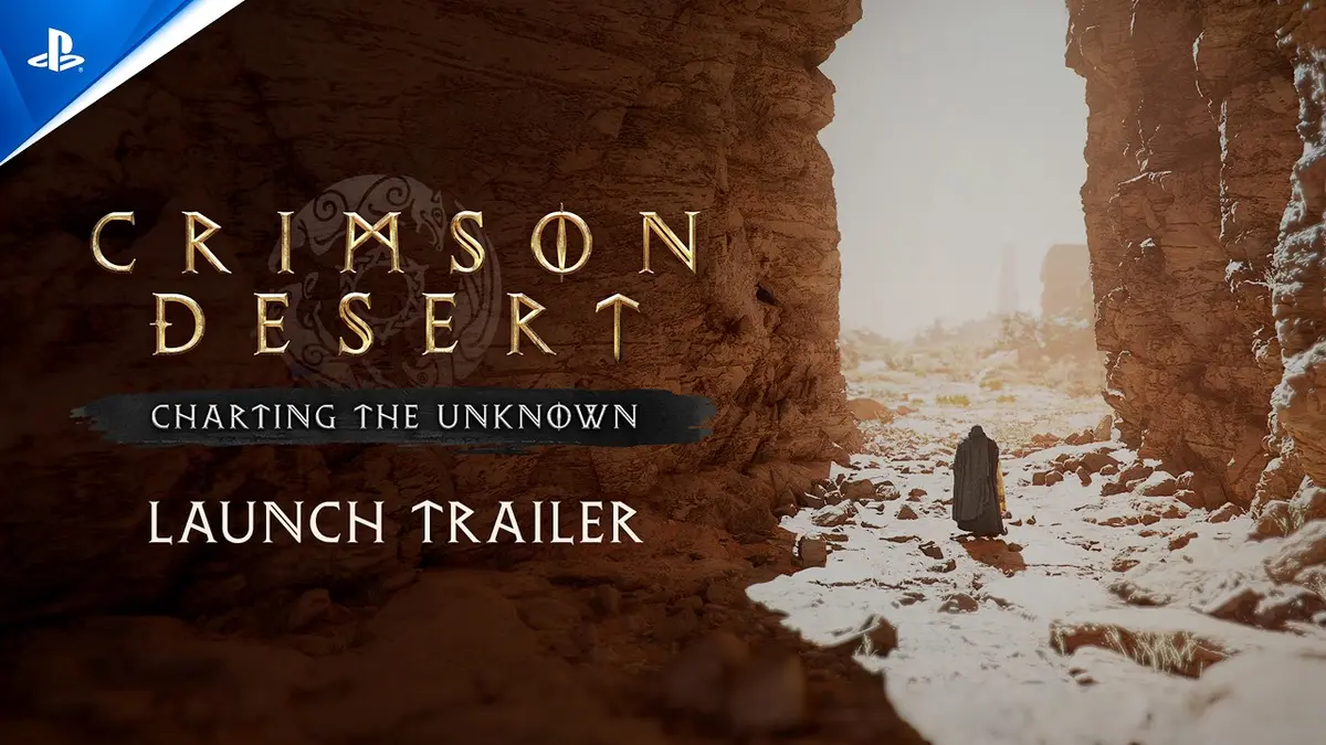 Кадр из ролика: Crimson Desert Enhanced - Charting the Unknown Launch Trailer | PS5 Games