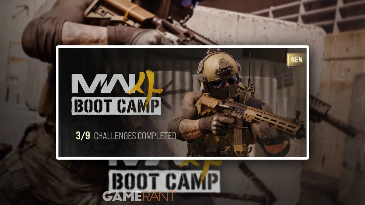 Modern Warfare 4: все награды и задания Boot Camp Event