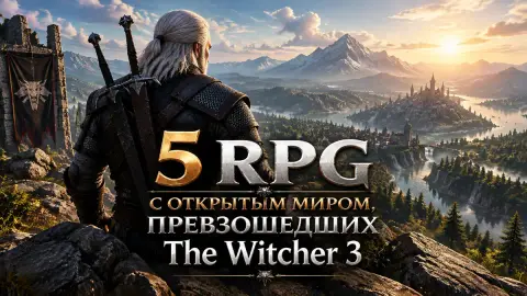 5 RPG с открытым миром, превзошедших The Witcher 3