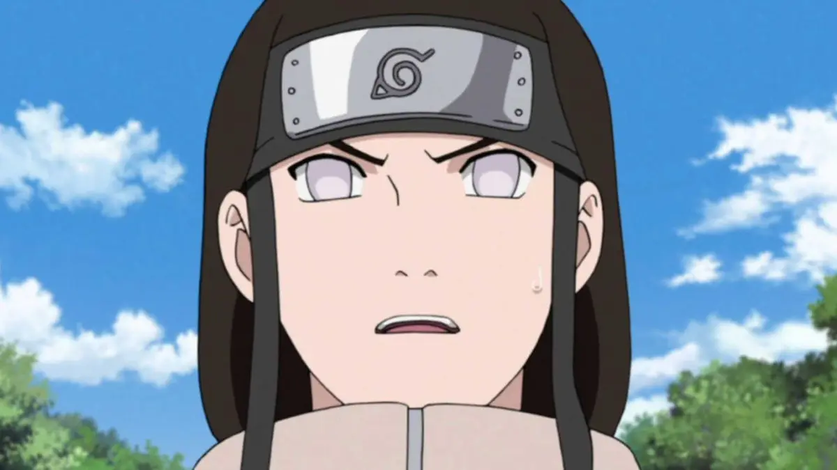 Neji Hyuga in Naruto anime
