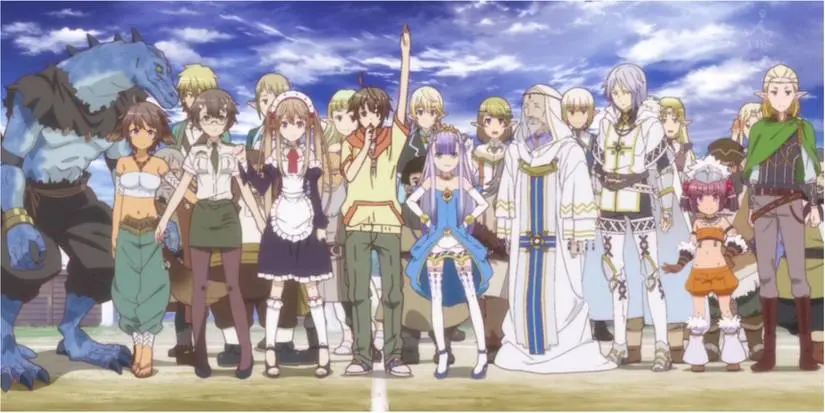 Outbreak Company​​ anime cast.