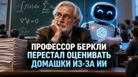 Профессор Беркли перестал оценивать домашки из-за ИИ