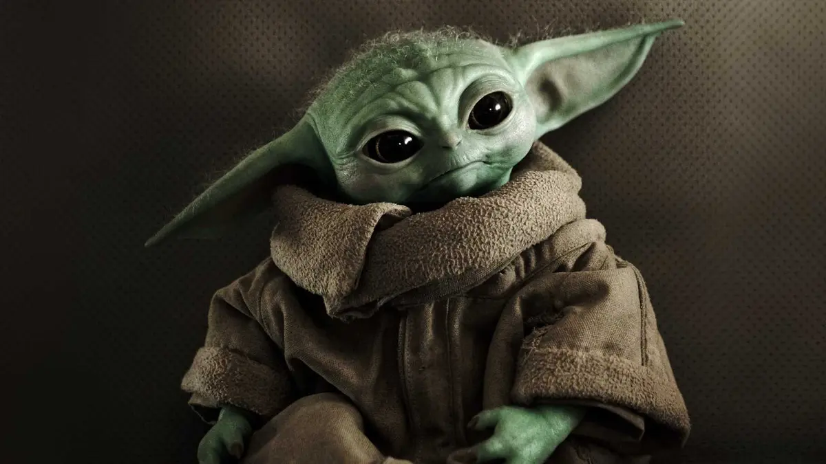Grogu with his head titled in The Mandalorian season 3 episode 1
