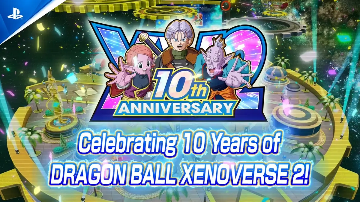 Кадр из ролика: Dragon Ball Xenoverse 2 - 10th Anniversary Free Update Trailer | PS5 & PS4 Games