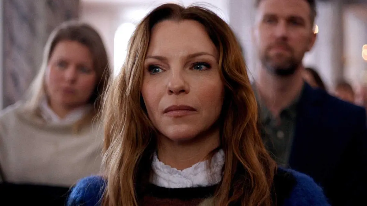 Sofia Ledarp as Lena Halvorsén in The Åre Murders