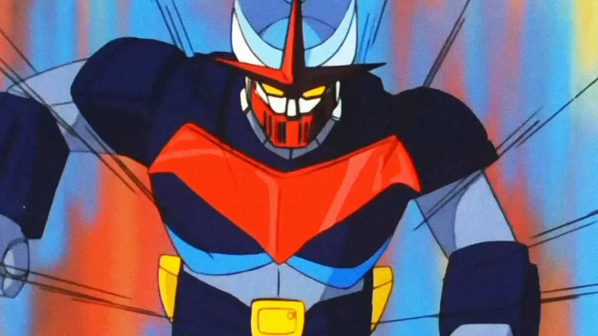 The Govarian mecha attacks in Psycho Armor Govarian.