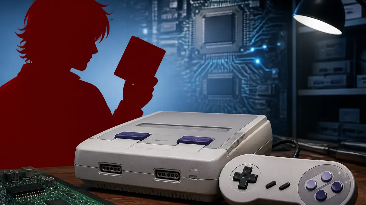 Концепт ретро-консоли SuperFPGA на базе Super Nintendo