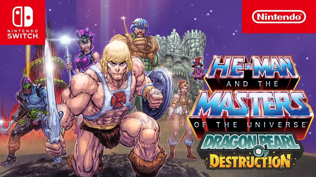 Кадр из ролика: He-Man and the Masters of the Universe: Dragon Pearl of Destruction – Release Date – Nintendo Switch