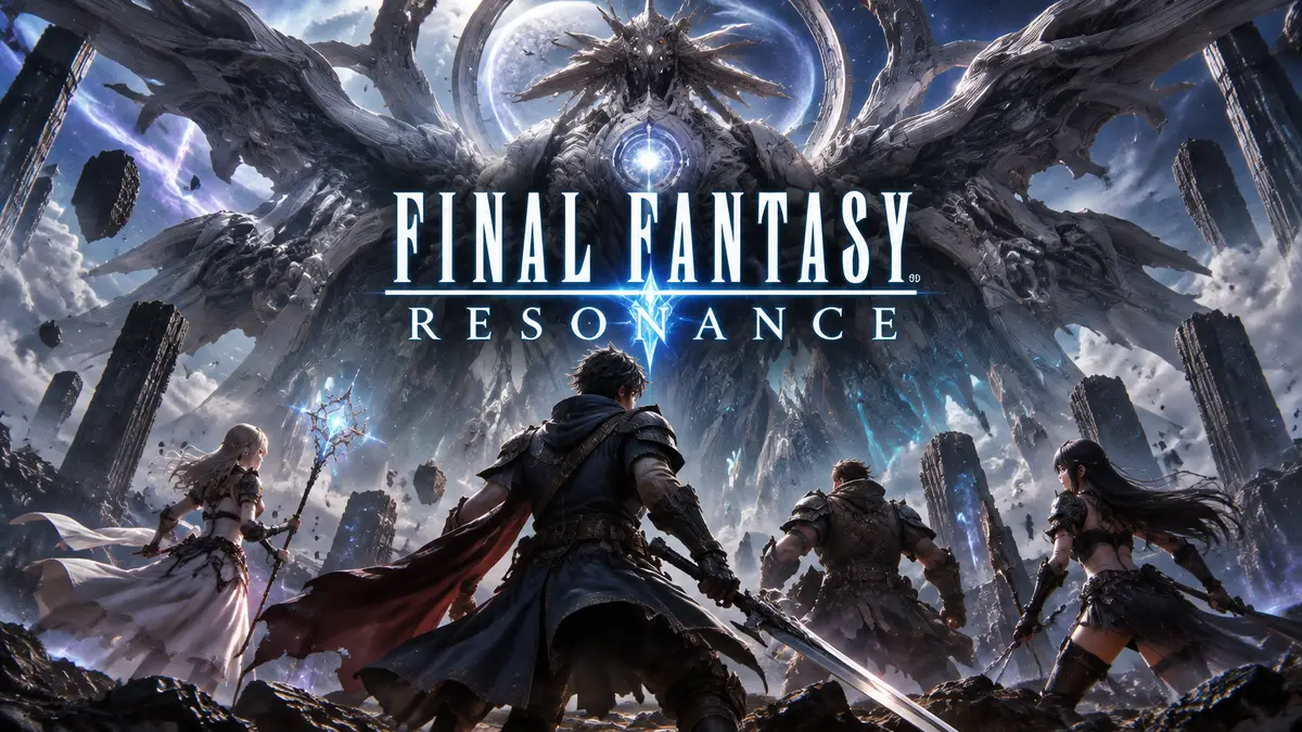 Герои Final Fantasy Resonance готовятся к финальной битве с боссом Ultima Weapon