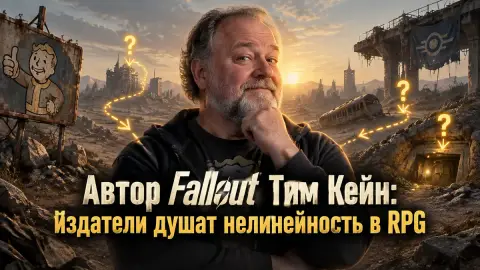 Автор Fallout Тим Кейн: издатели душат нелинейность в RPG