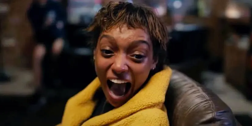 Sophie Wilde leads the cast of A24's horror movie Talk to Me.