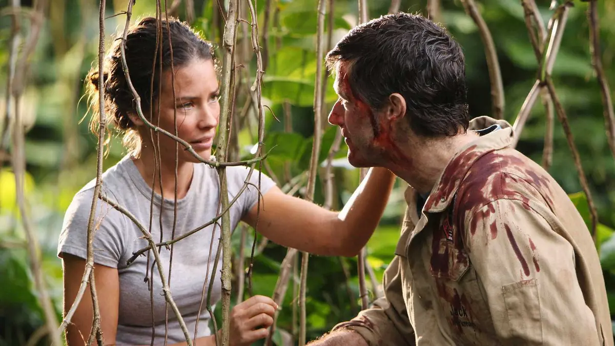 Evangeline Lilly and Matthew Fox in Lost