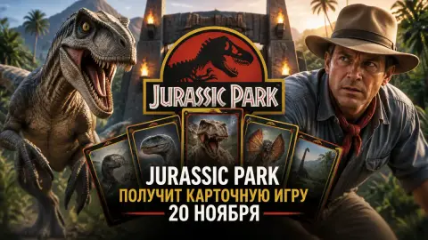 Jurassic Park получит карточную игру на английском 20 ноября