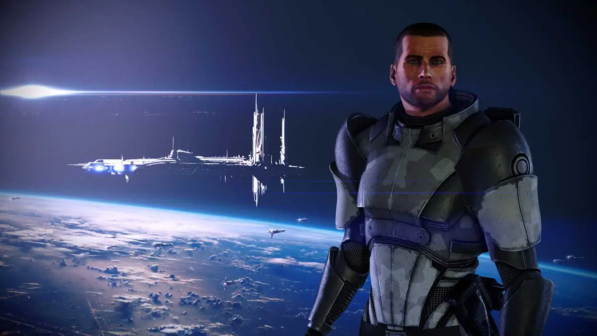 Shepard in Mass Effect video game