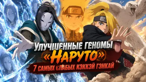 Улучшенные геномы «Наруто»: 7 самых слабых кэккэй гэнкай