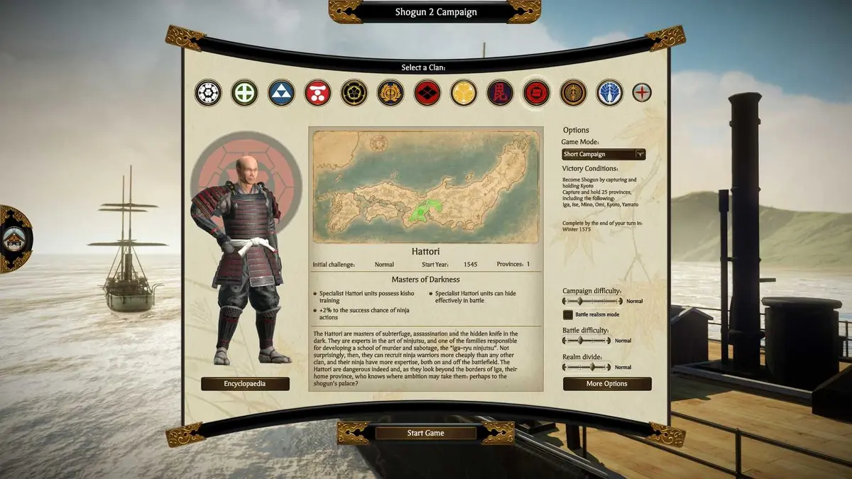 Hattori Clan - Shogun 2
