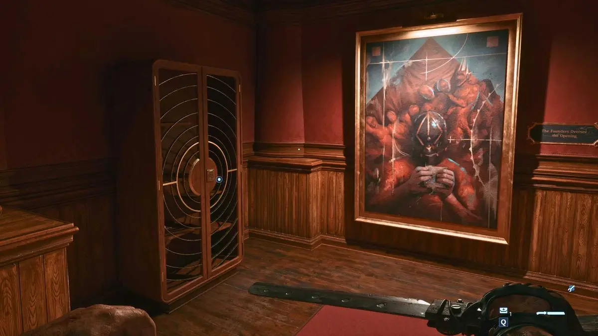 Hellraiser Revival Cult Lair Picture Hallway Locker Code