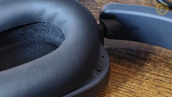 Nothing Headphone 1 Pro review: An image of the Flat EQ button the Headphone 1 Pro.