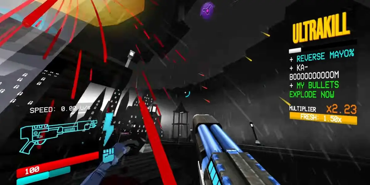 linguini YouTube screenshot, combat on Envy modded level