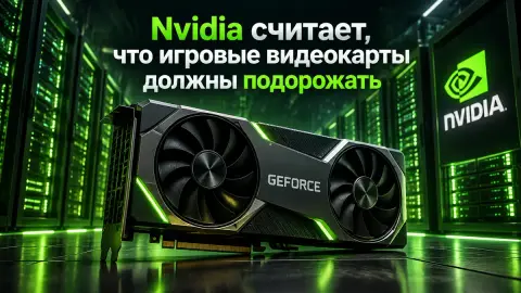 Nvidia считает, что игровые видеокарты должны подорожать