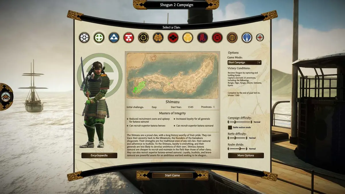Shimazu Clan - Shogun 2