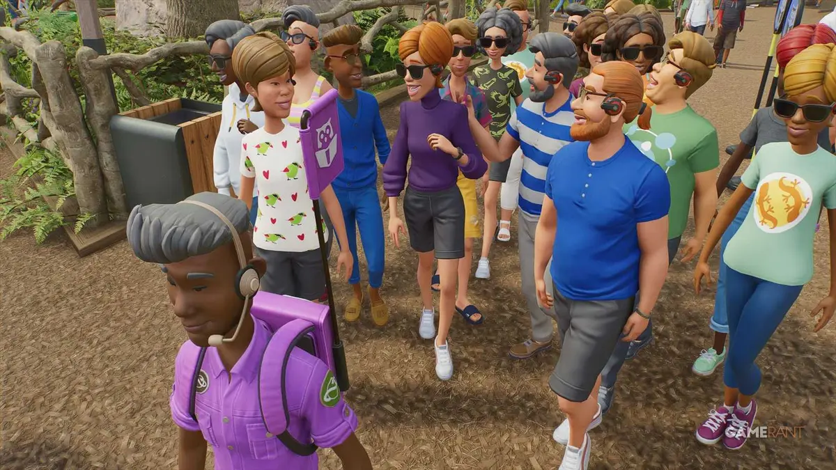 Planet Zoo 2 - Tour Guide Walking