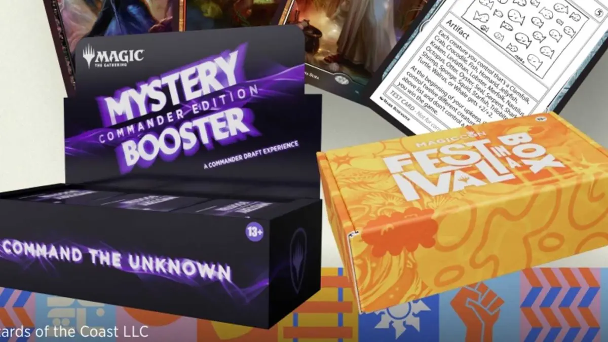 Mystery Booster Commander Edition from MTG Festival in a Box.