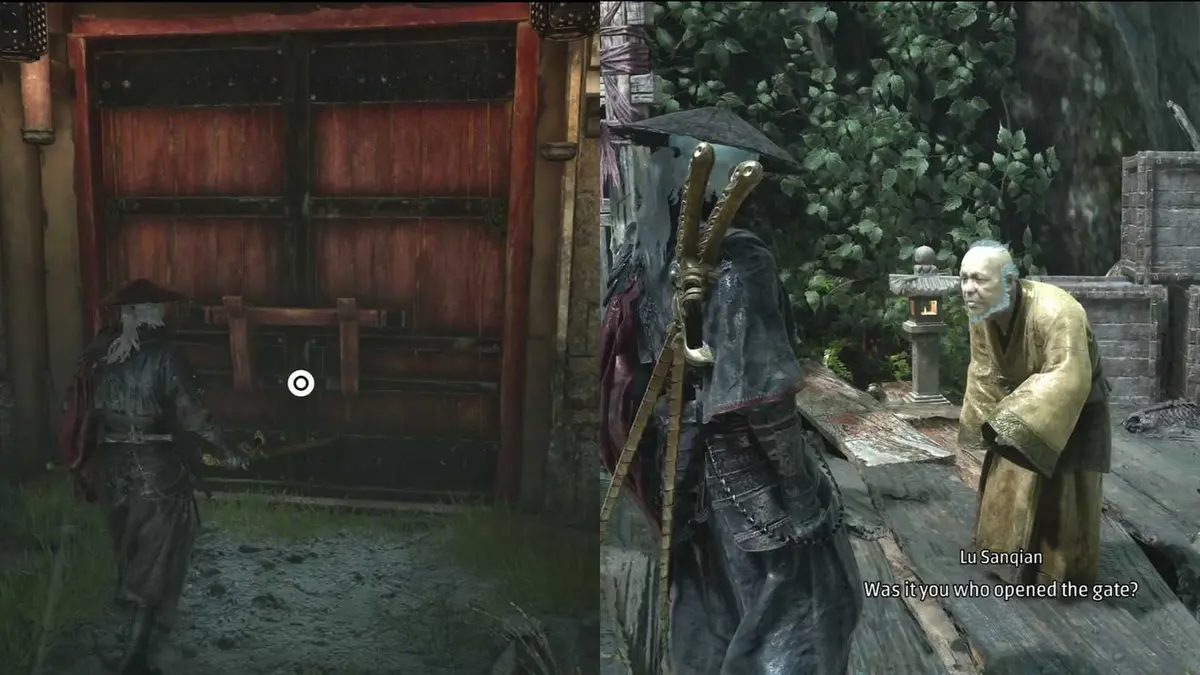 Open Gate for Cui's Grandfather Boss Phantom Blade Zero