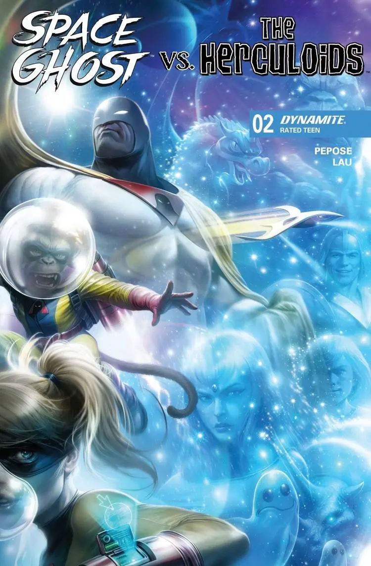 Space Ghost Vs The Herculoids No. 2, art by Francesco Mattina