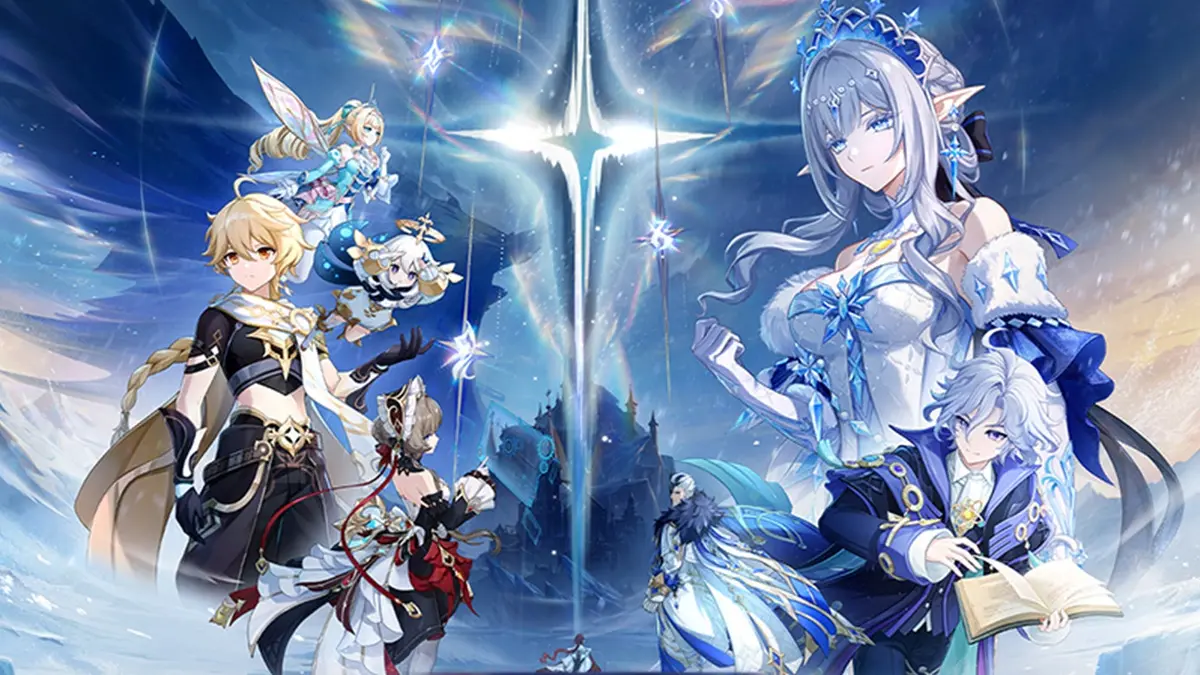 The header image for the Genshin Impact version 7.2 livestream.
