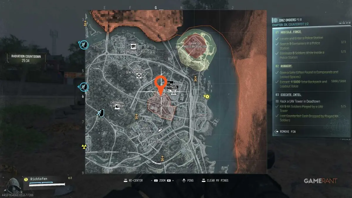 MW4 DMZ Coin Mining Den Key Location 2