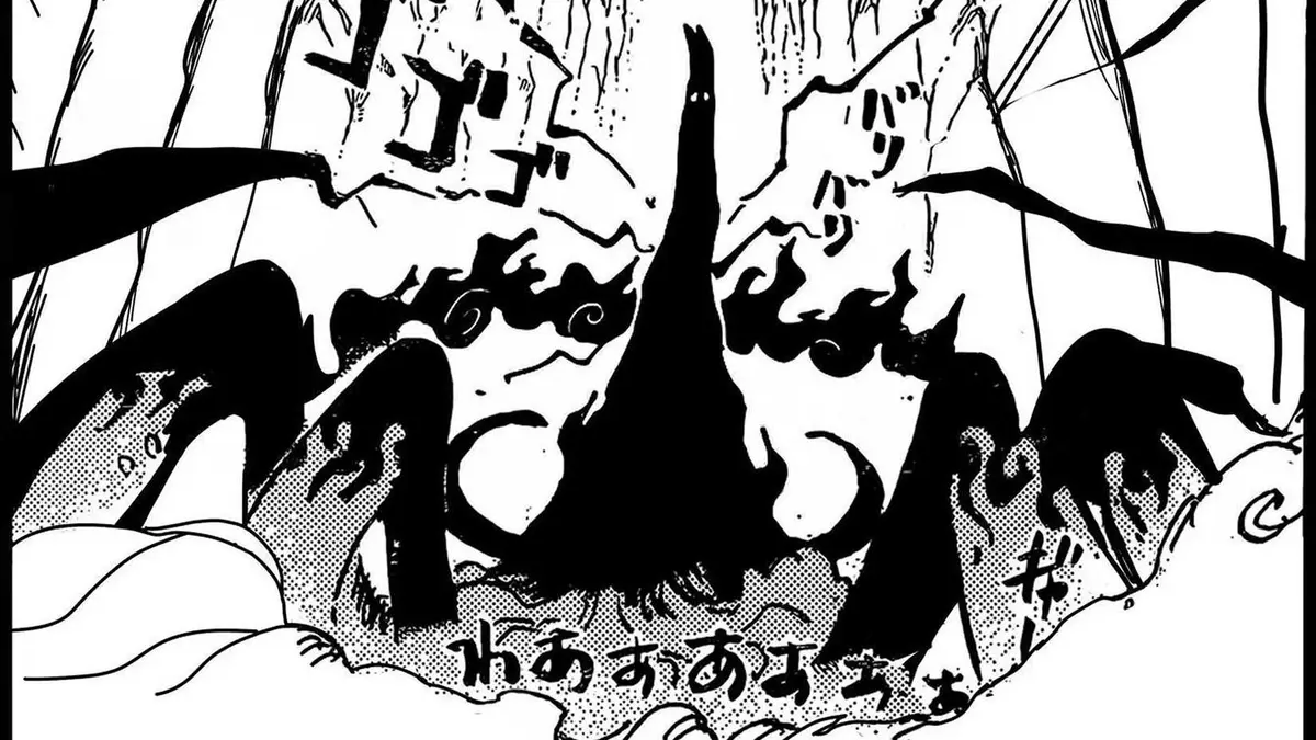 Imu possessing Saturn in One Piece
