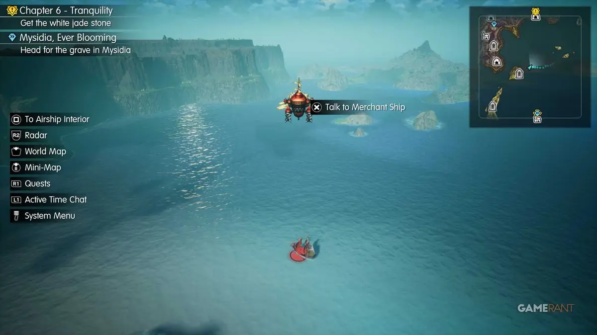 Merchant ship southeast of Gronoa