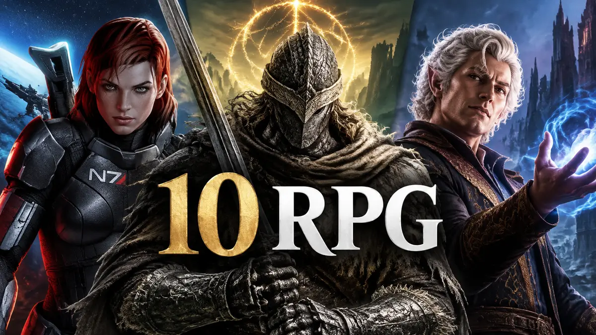 Герои RPG с лучшим редактором персонажей: Шепард, Погасший из Elden Ring и маг из Baldur's Gate 3