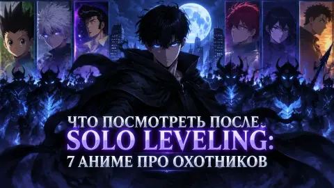 Что посмотреть после Solo Leveling: 7 аниме про охотников