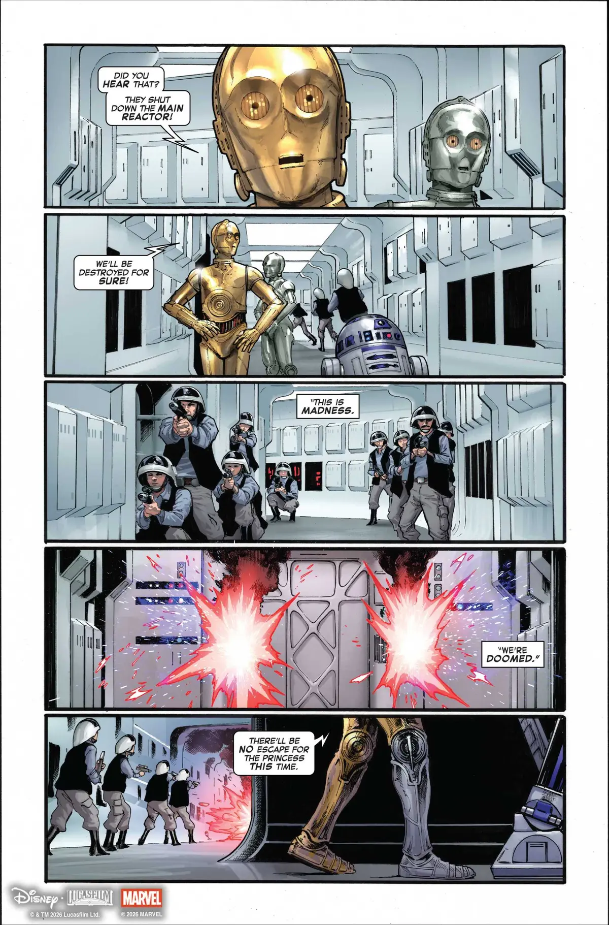 Star Wars Marvel Hope Assembles Preview Page 1