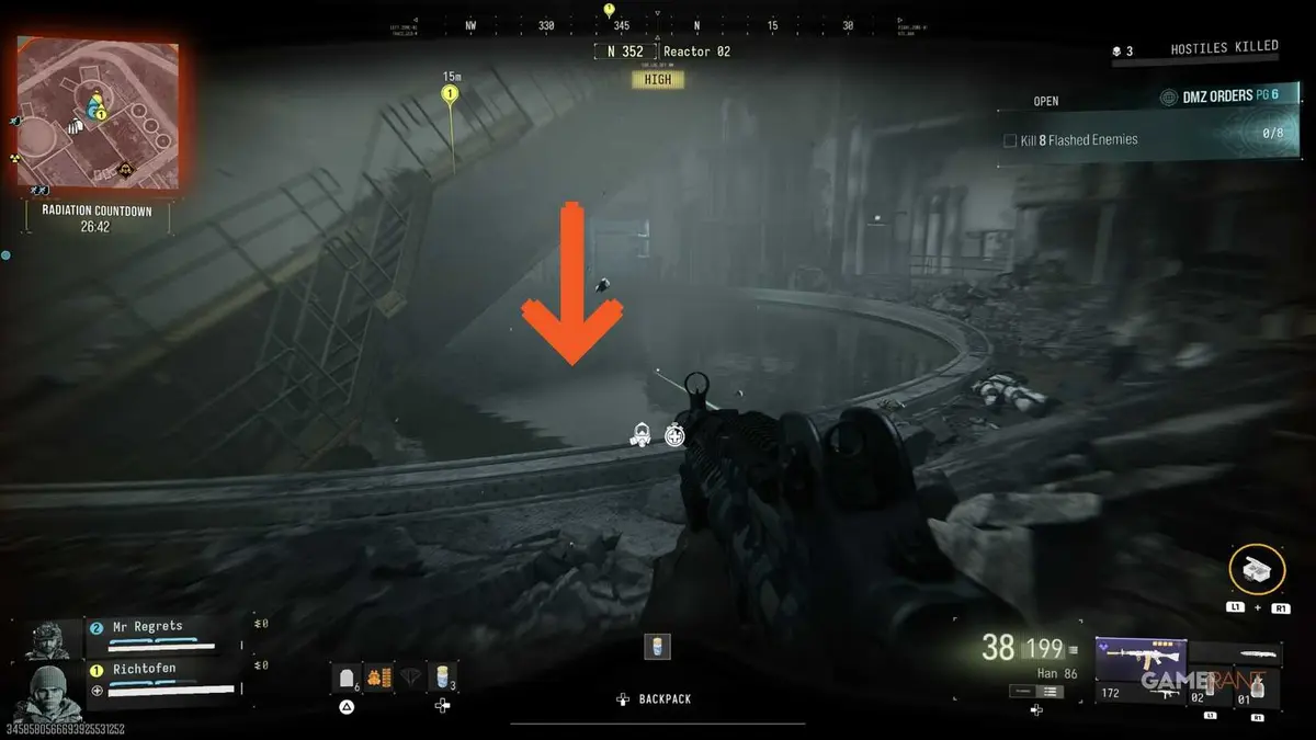 Reactor DRC Locker Key Location 2
