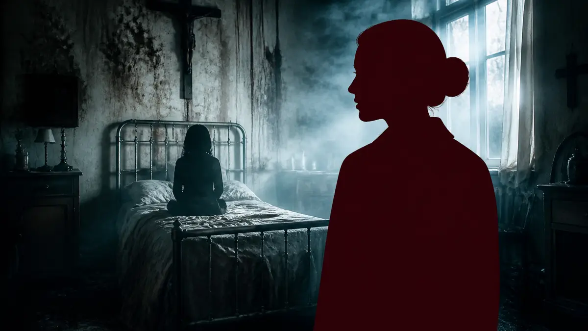 Кадр из первого трейлера фильма ужасов The Exorcist: Martyrs со Скарлетт Йоханссон