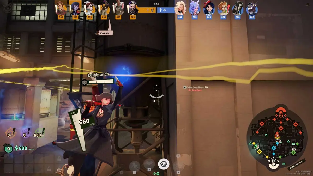 Deadlock Mina Zipline