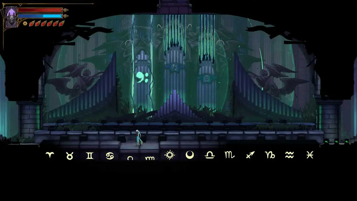 Great Organ Room Location In Castlevania Belmont's Curse 1