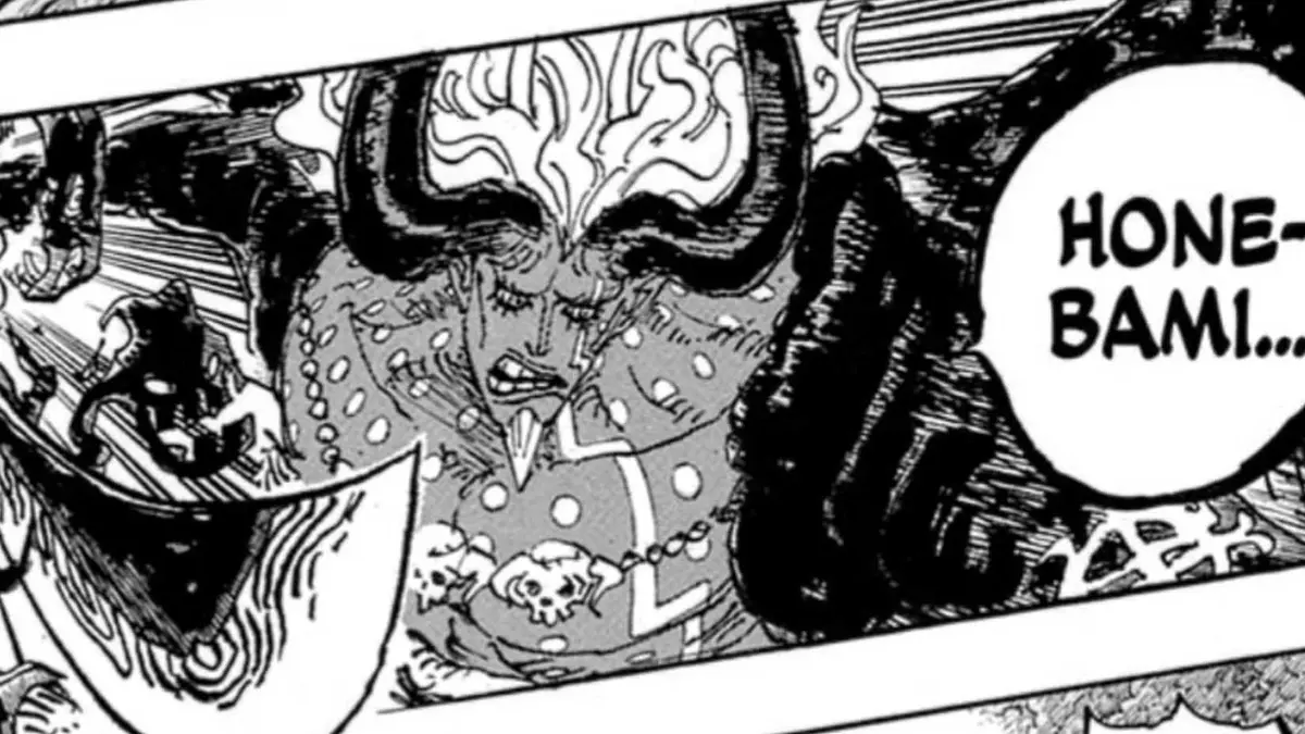 Nerona Imu in the Buffed Akuma form in One Piece